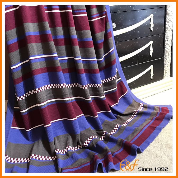 Stripe style blanket cover