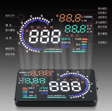 High-Quality Electronic Products for Automotive Components - Manufacturer Direct Sales with Digital Speed Display