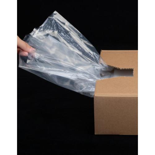 LDPE Clear Flat Bag With Gusset