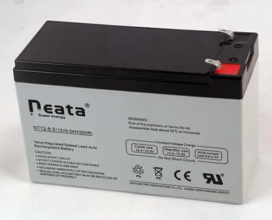12V8AH storage lead acid batteries, 12v8ah rechargeable battery for solar light