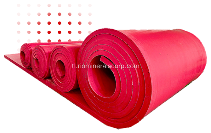 Goma sheet na na -customize para sa iba't ibang kapal