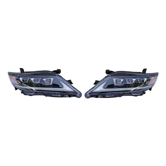 LED Modified Head Lamp 3 Lens Auto Front Headlight Kit for Toyota Camry 2007-2012 USA Model