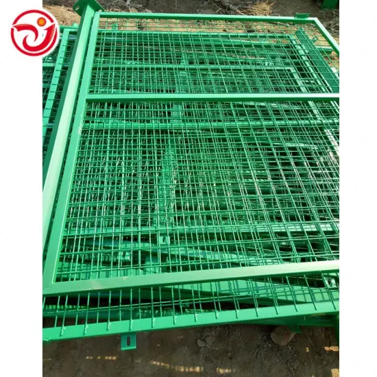 Steel Guardrail and Wire Mesh Fence for Workshop Isolation