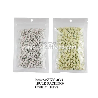 Rose-shaped Cute Handmade Ceramic Flower Nail Art Decoration