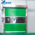 Automatic fabric curtain rapid roll door