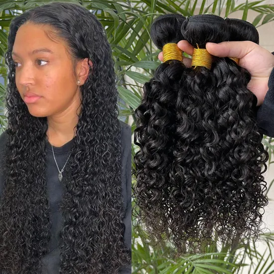 Xuchang Curly Indian Hair Bundles and Frontal Hair Vendors,100% Cuticle Alligned Raw Hair Bundles