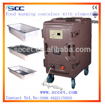 116L Electrical food warmer cart service in hotel and catering with FDA,CE report