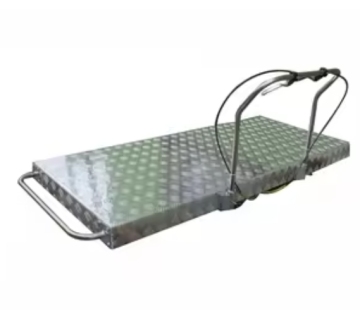 Aluminum Lightweight Foldable Rail Push Trolley
