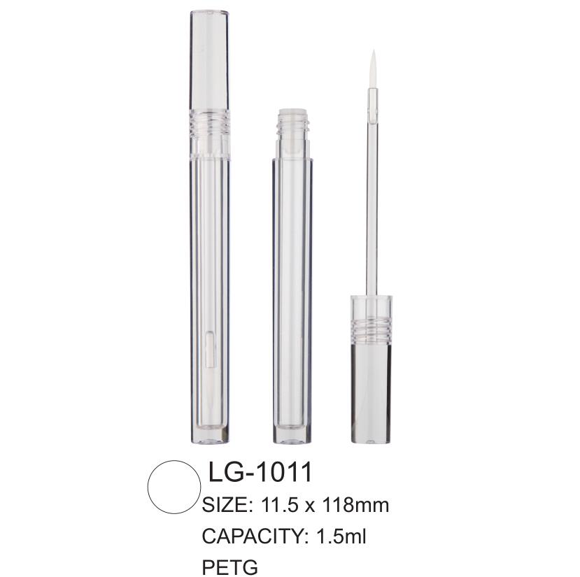 1,5 ml rund plast Slim Tom Lipgloss Tube Packaging