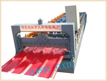 TY840 cold roll forming machine ,Roof panel forming machine