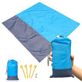 Tapis de plage sans sable imperméable pliable extérieur