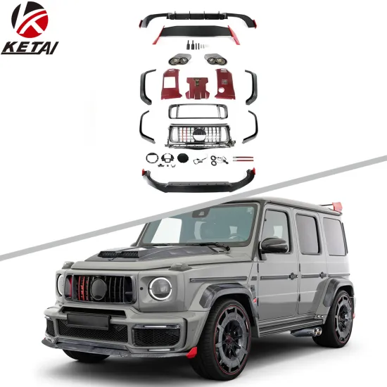 High Quality BRS Rocket B900 Dry Carbon Parts for BENZ W463 2019-2022