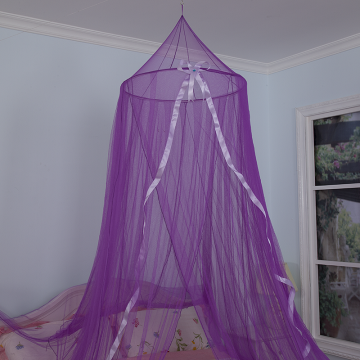 Fashion Queen Size Pretty Girl Purple Mosquito Net