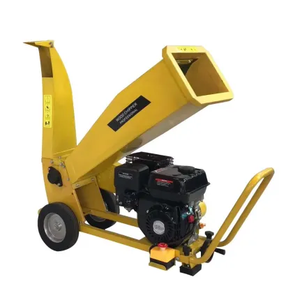 Gas Powered Heavy Duty Wood Chipper Shredder Mulcher