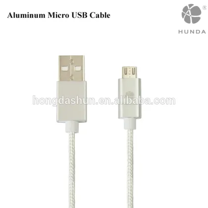 Wholesale Alibaba logo custom 28awg & 24awg retractable macro usb cable