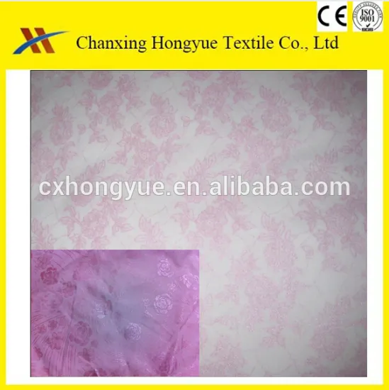 Glod or Silver printing Polyester brushed textile fabric used for bedding,curtain,mattress cover