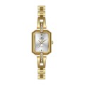 Women's Quartz Jewelry Square Watch With Bracelet Clasp