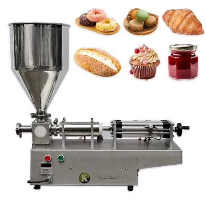 Donut Jam Injection Machine: Bream Cup Cake Filler Machine, Cream Filling Machine, Cream Injector