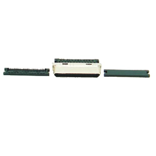 0.8mm Series 50P Cable Plug IDC Molded
