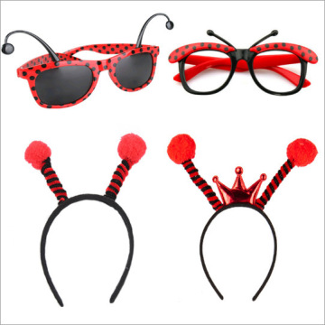 Ladybug Bee Costume Accessory Pack: Tutu, Gloves, Headbands, and More