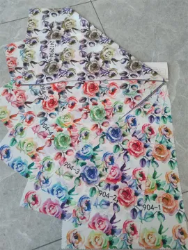 50D Double Layer Crepe Printed Chiffon Fabric
