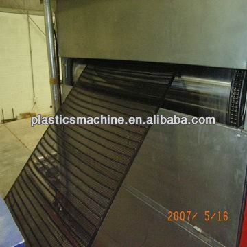 PP/PE plastic geogrid production line and machinery