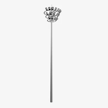 High Mast Light With Lifting System