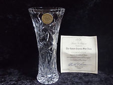 crystal vase