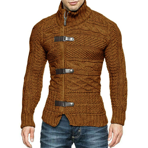 Herbst- und Winter -Rollkragenpullover -Jumper für Männer