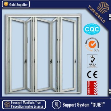 Alibaba golden supplier YH facroty cheap aluminium bi-fold door