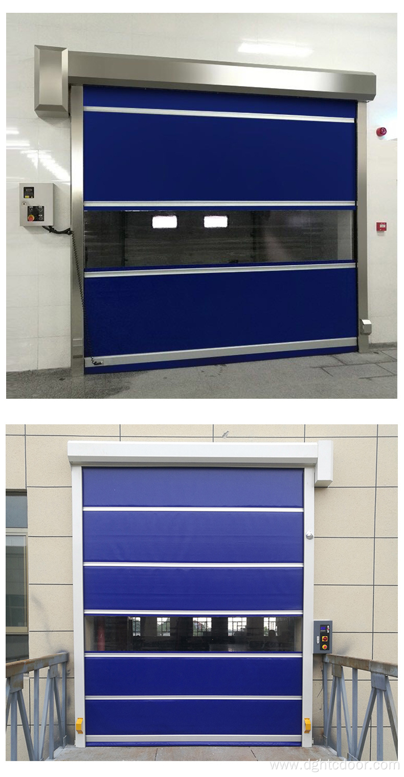 Custom-made plant-specific rolling shutter doors