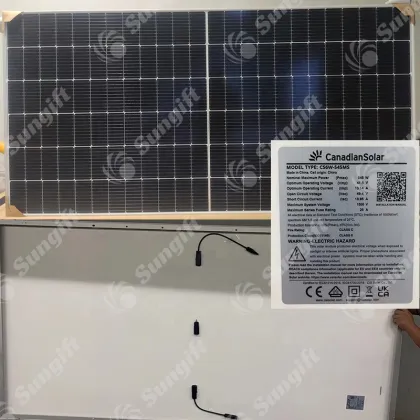Canadian Solar HiKu6 Series 545W-555W PERC Monocrystalline Tier 1 Solar Panels with 144 Cells
