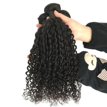 No chemical virgin hair cuticle aligned hair,18 inches peruvian hair, pixel curl raw virgin hair bundles