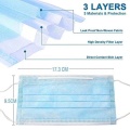 Nonwoven Face 3ply Mask bedah pakai buang