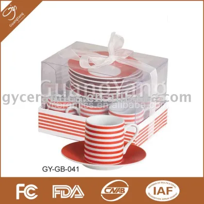 220 cc porcelain drinkware set