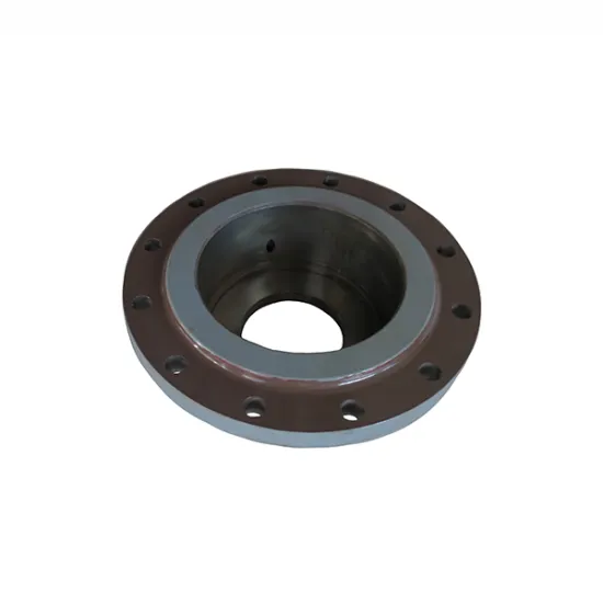 Cast ductile iron port crane applied bearing cover