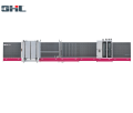 Lini Produksi Kaca Isolasi Pengisian Gas Otomatis