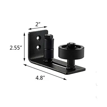 Wall Mount Barn Door Stay Roller