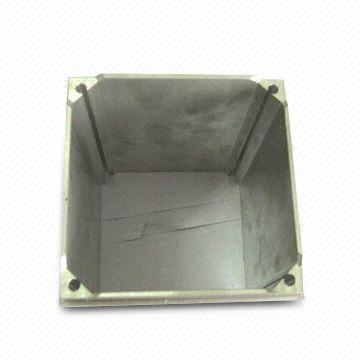 CNC Machined Square Aluminum Part, Customized Designs and Sizes Welcomed