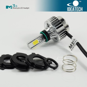 hottest wholesale prices!!! All in one M3s 3 sides COB led sopt light for motorcycle 3000lm