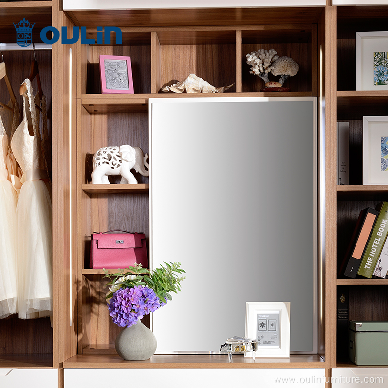 Modern bedroom closet wardrobes with dressing table