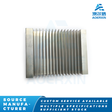 6063 Aluminum Extruded Toothed Heat Sink