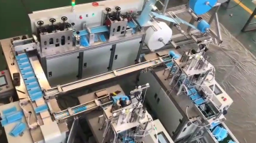 3 Katlı Yüz Maskesi Üretim Hattı