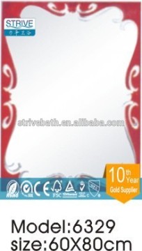 Classic bathroom glass mirror
