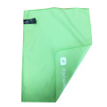 Serviette de plage en daim microfibre 40 x 70 vert