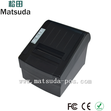 restaurant 80mm thermal barcode printer with LAN+USB+SERIAL PROT
