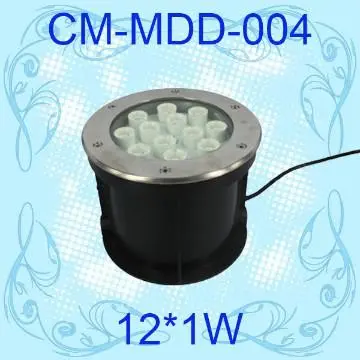 IP66 waterproof Good brightess uunderground lights 12w