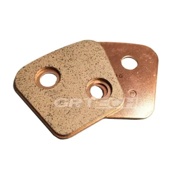 China Factory Wholesale Friction Clutch Parts: Sintered Ceramic Copper Clutch Buttons