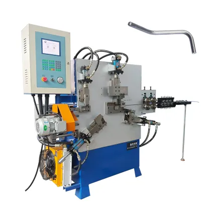CNC Automatic Hydraulic Wire Bending Machine with Chamfering