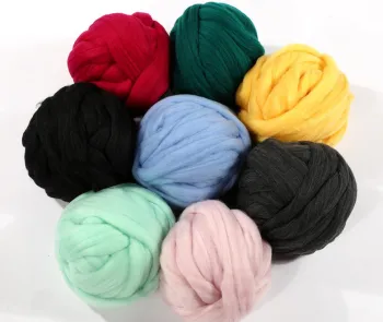 Australian Super Chunky Merino Cotton Wool Yarn: Hand Knitting and Crochet Blanket Materials